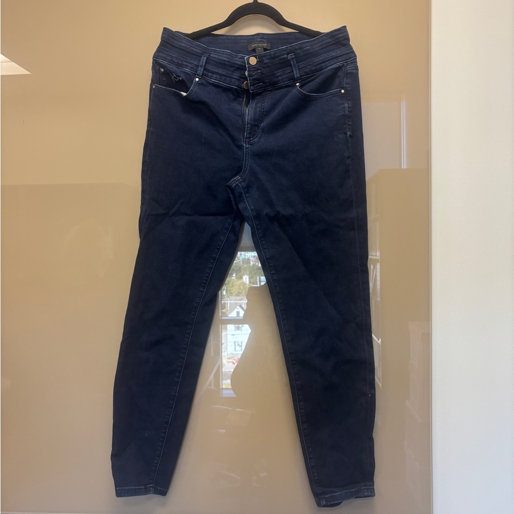 Ann Taylor Navy Skinny Jeans